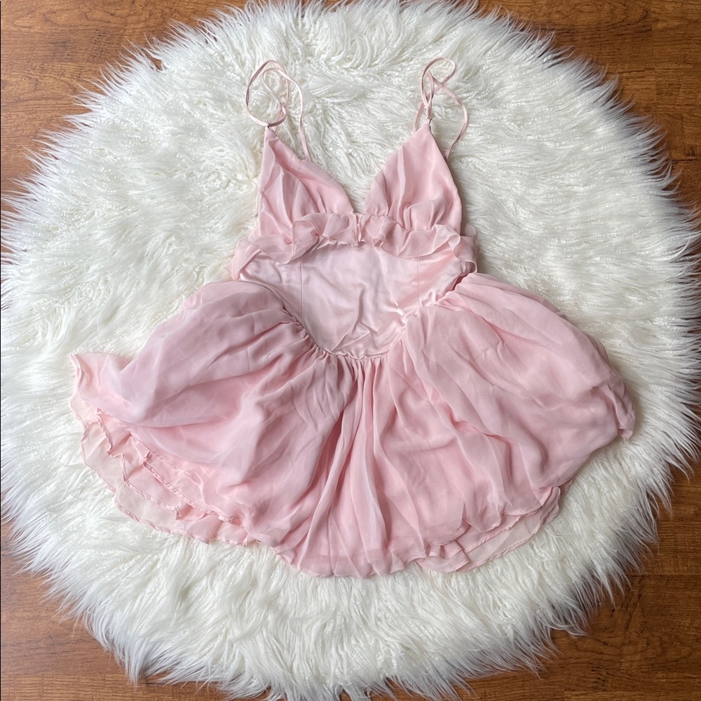 House of CB Amaris Blush Pink Chemise